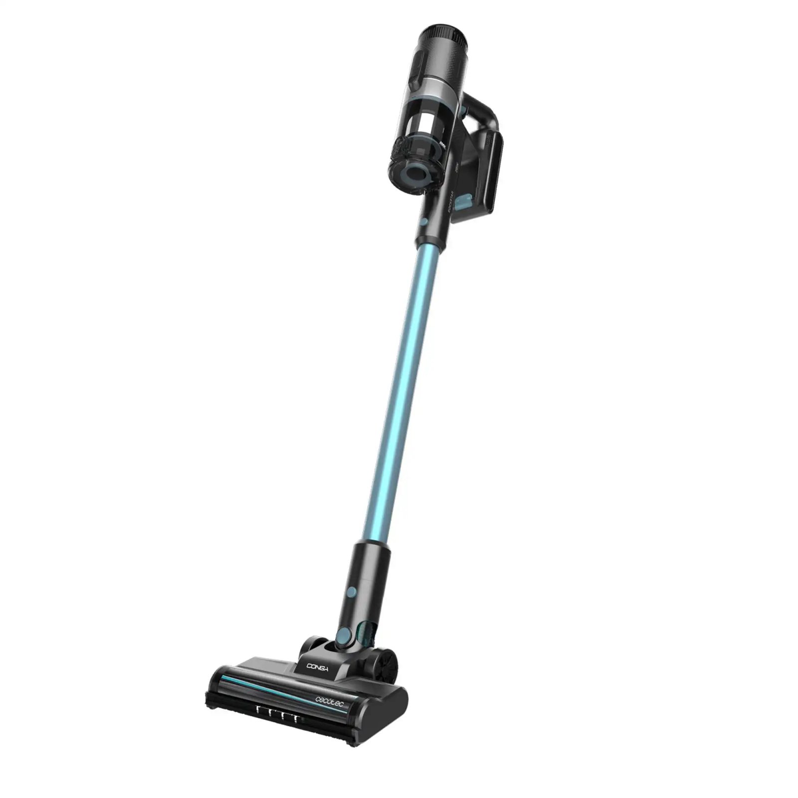Aspirador escoba sin cable Cecotec Conga Rockstar 1500 Ray Pure, 215W, 12 kPa, Autonomía 45 Minutos,
