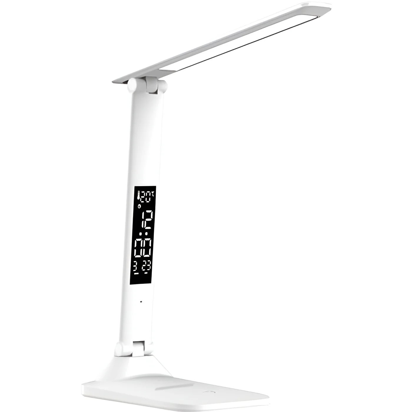 BEL AIR HOME - Lámpara de Escritorio TIMES Led con Pantalla Digital, Diseño Elegante y Minimalista,