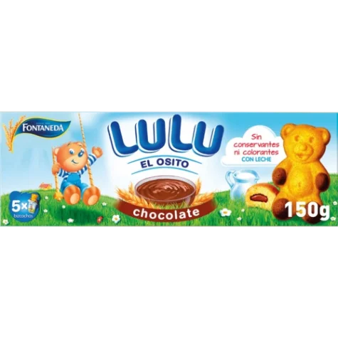 BIZ.CHOCO OSITOS LULU FONTANEDA 150g