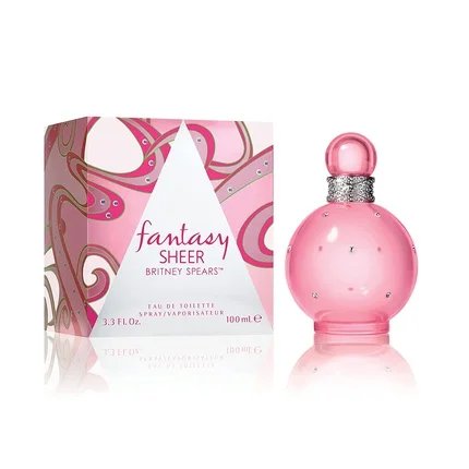 Britney Spears Fantasy Sheer Eau de Toilette 100ml Spray para Mujer