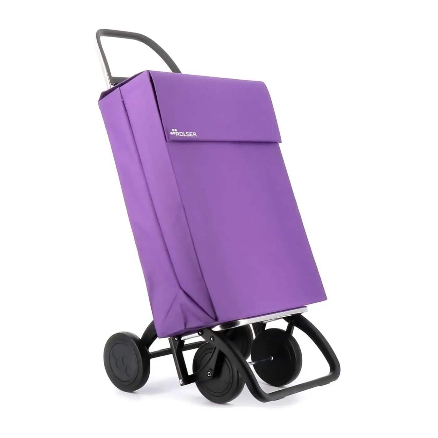 Carro Rolser Jean LN 4 Ruedas, Carro de Compra con 4 ruedas 39x31x105cm, capacidad hasta 40 kilos,