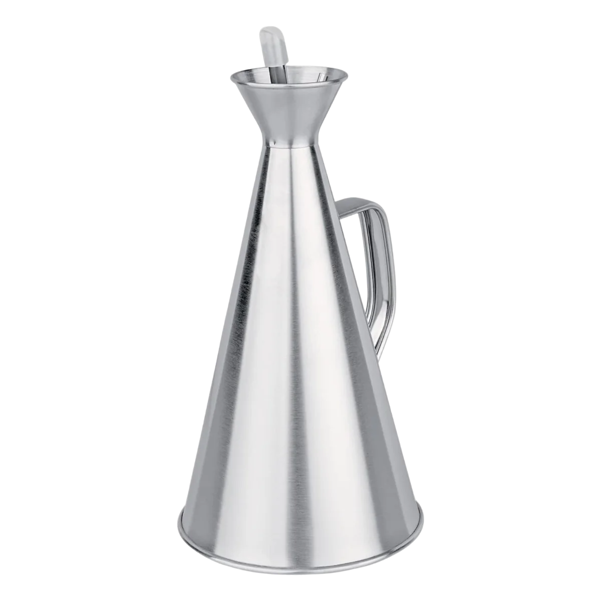 DISTRIBUX Aceitera con Sistema Antigoteo de Acero Inoxidable Dispensador de Aceite Elegante