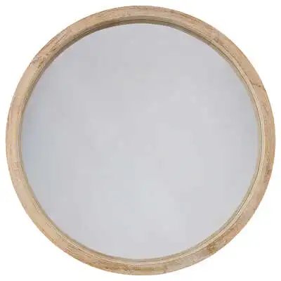 Factory Cuadros Espejo de Madera Oleg 50 Cm - Diseño Elegante y Fácil Instalación