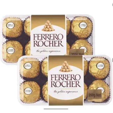 FERRERO ROCHER bombones 2caja toda 32unidade