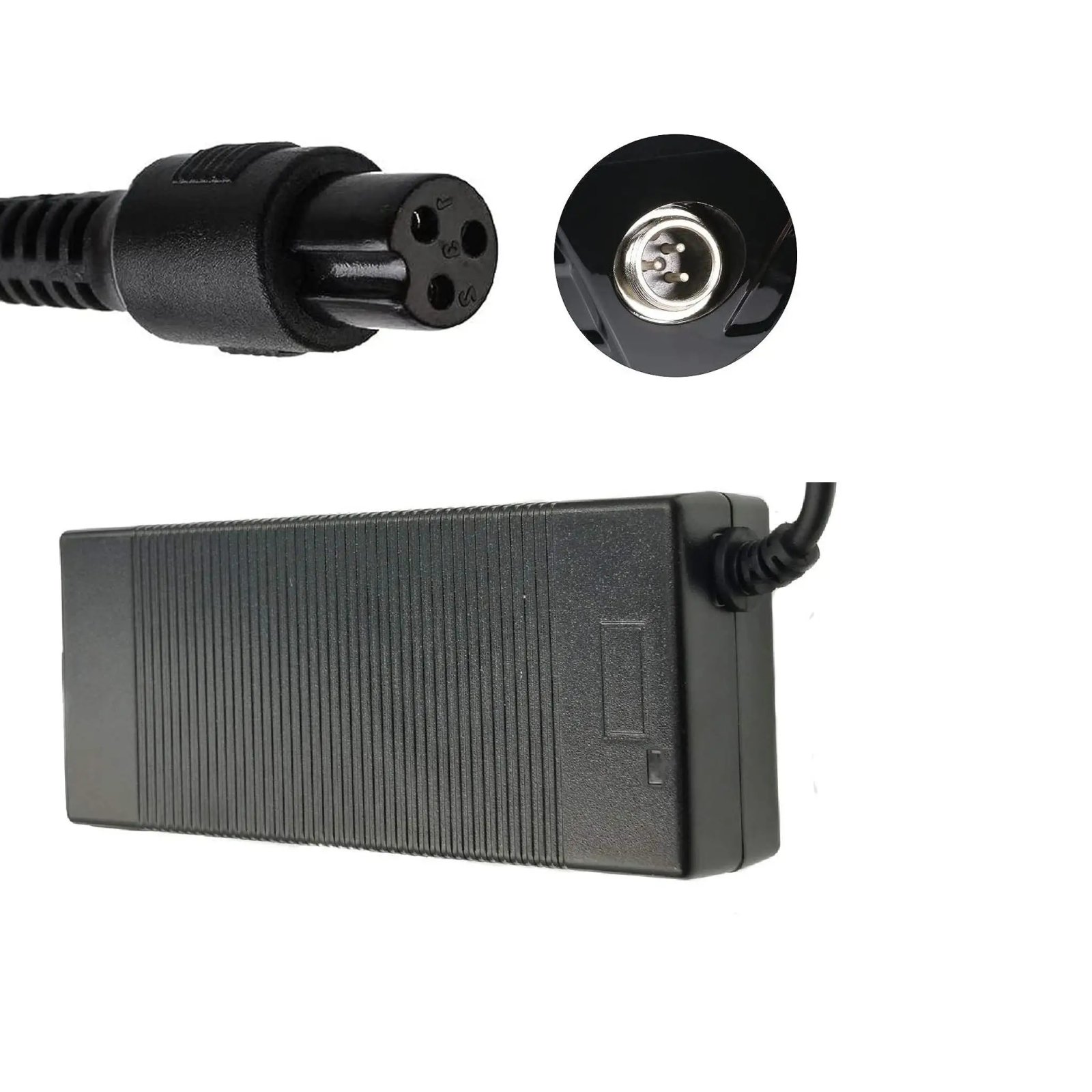 FGNS. Cargador Patinete Equilibrio eléctrico,Cargador universal 42V 2A para hoverboard, scooters