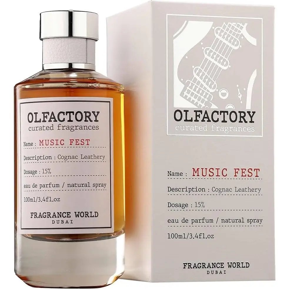 Fragrance World OLFACTORY Music Fest Eau de Parfum Unisex 100 Ml ***NOVEDAD***