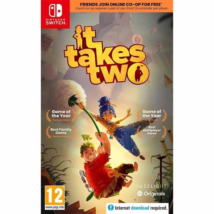 Juego It takes two para Nintendo Switch PAL EU - Nuevo Original Precintado