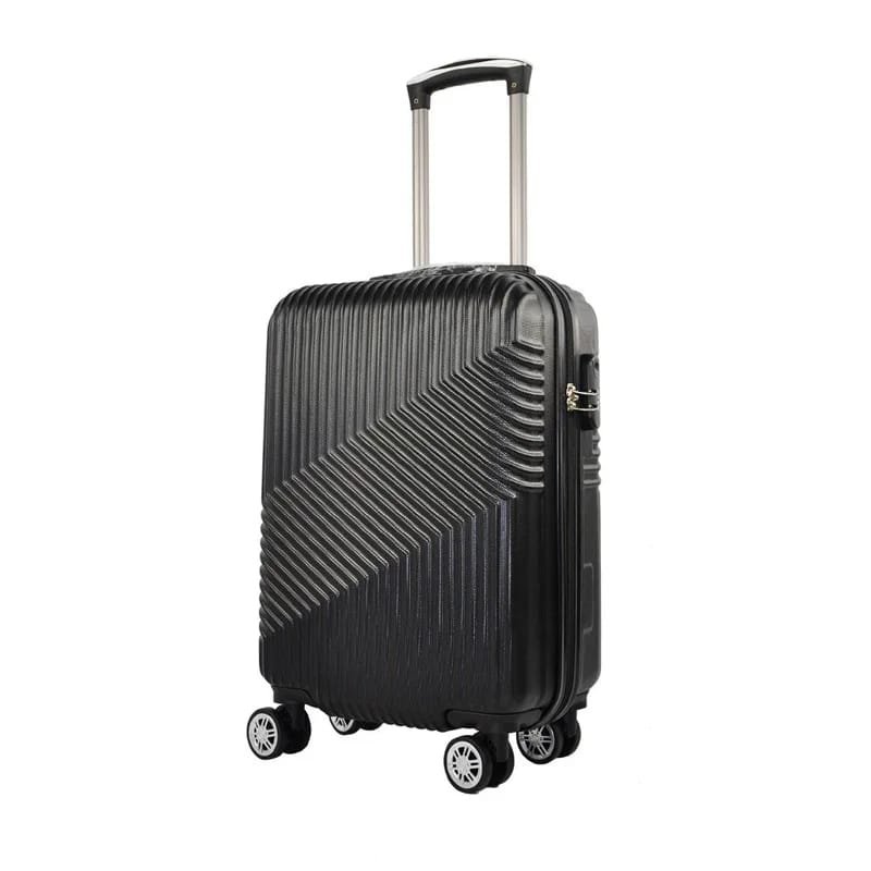 Maleta de avión 20 pulgadas, equipaje de mano con tablero, maleta con ruedas desmontables de