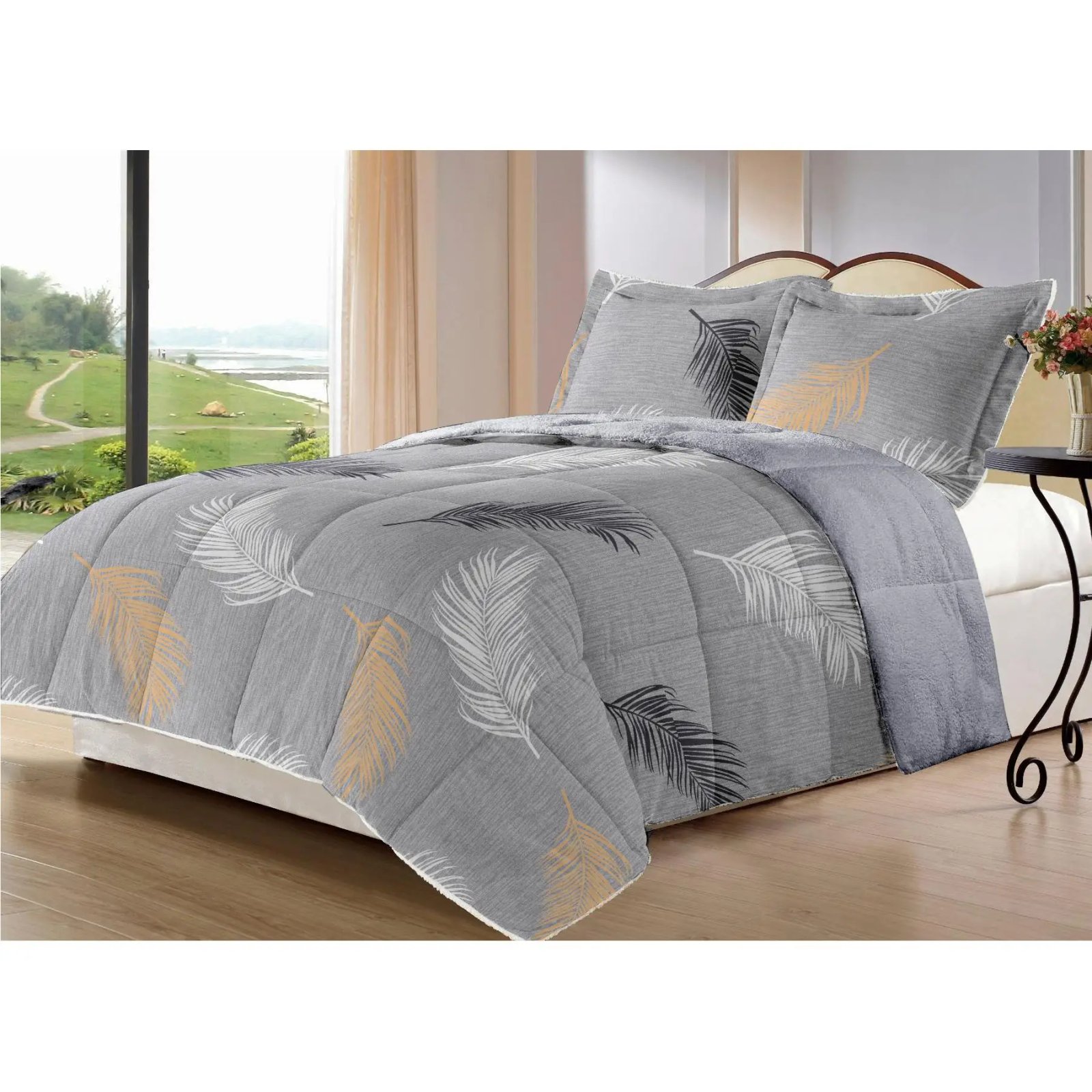 Novotextil - Edredón Sherpa Extra Grueso 550gr/m² - Máxima Calidez y Confort para Cama de Matrimonio