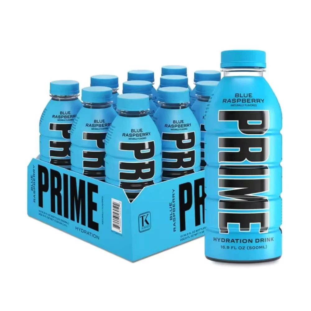 Prime Bebida hidratante - Pack Ahorro Bebida refrescante hidratante sin cafeína 500mL Sabores a