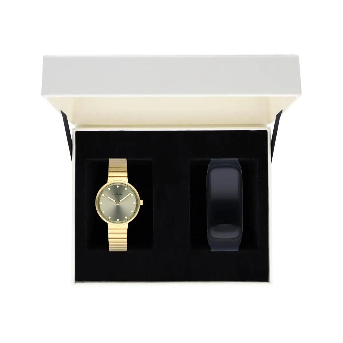 Radiant Reloj Mujer Analogico Cuarzo con Correa de Acero inoxidable RA521203T