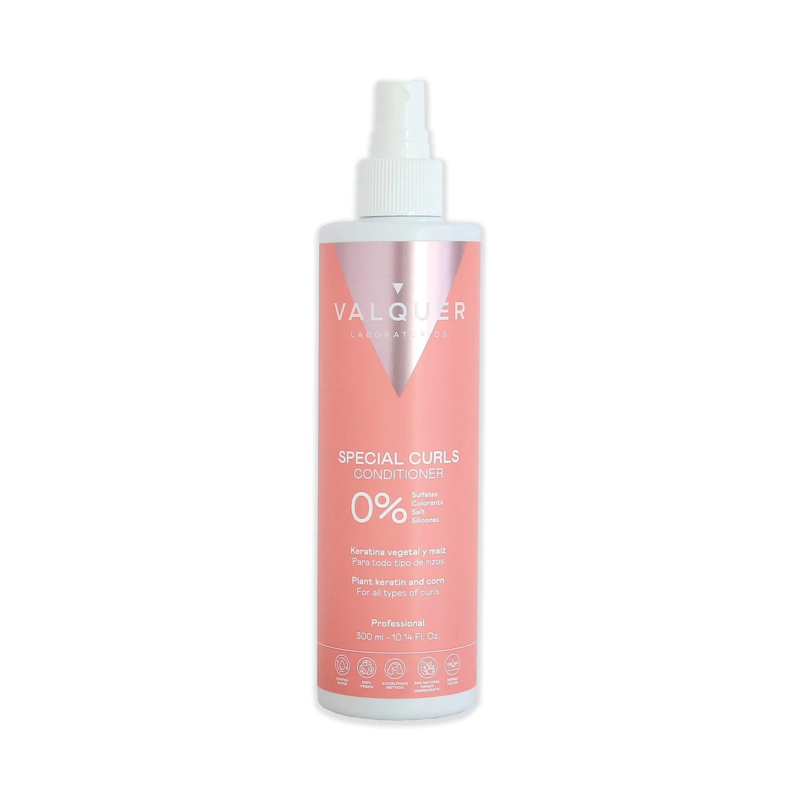 Valquer Laboratorios Acondicionador Método Curly Girl Rizos Definidos 300 Ml