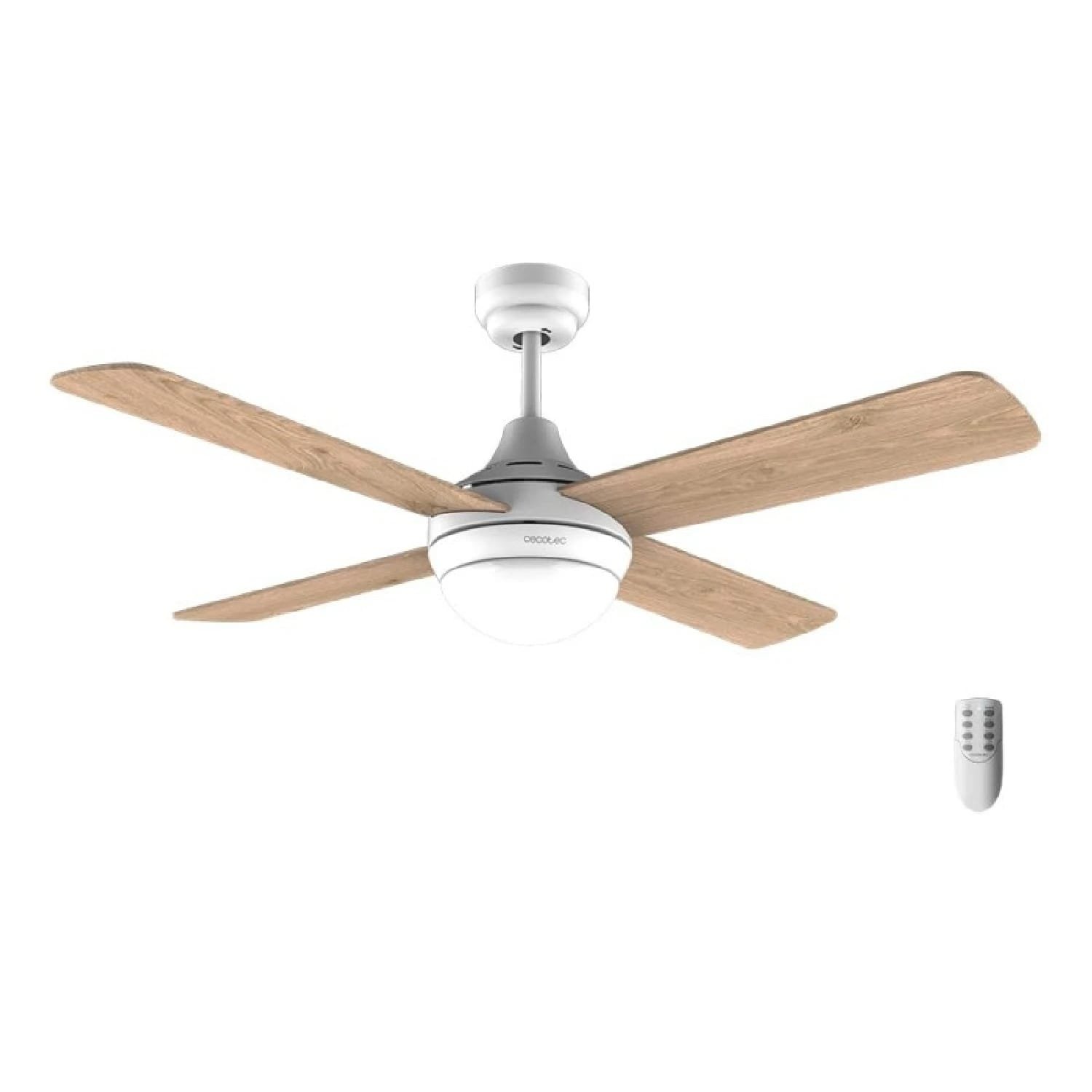 Ventilador de Techo con Luz EnergySilence Aero 4250 DC Fresh. 40 W, Motor DC, Diámetro 42”con 4