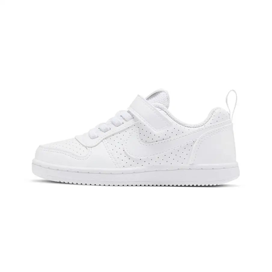 zapatillas nike court borough low blancas para niños AV3167-100