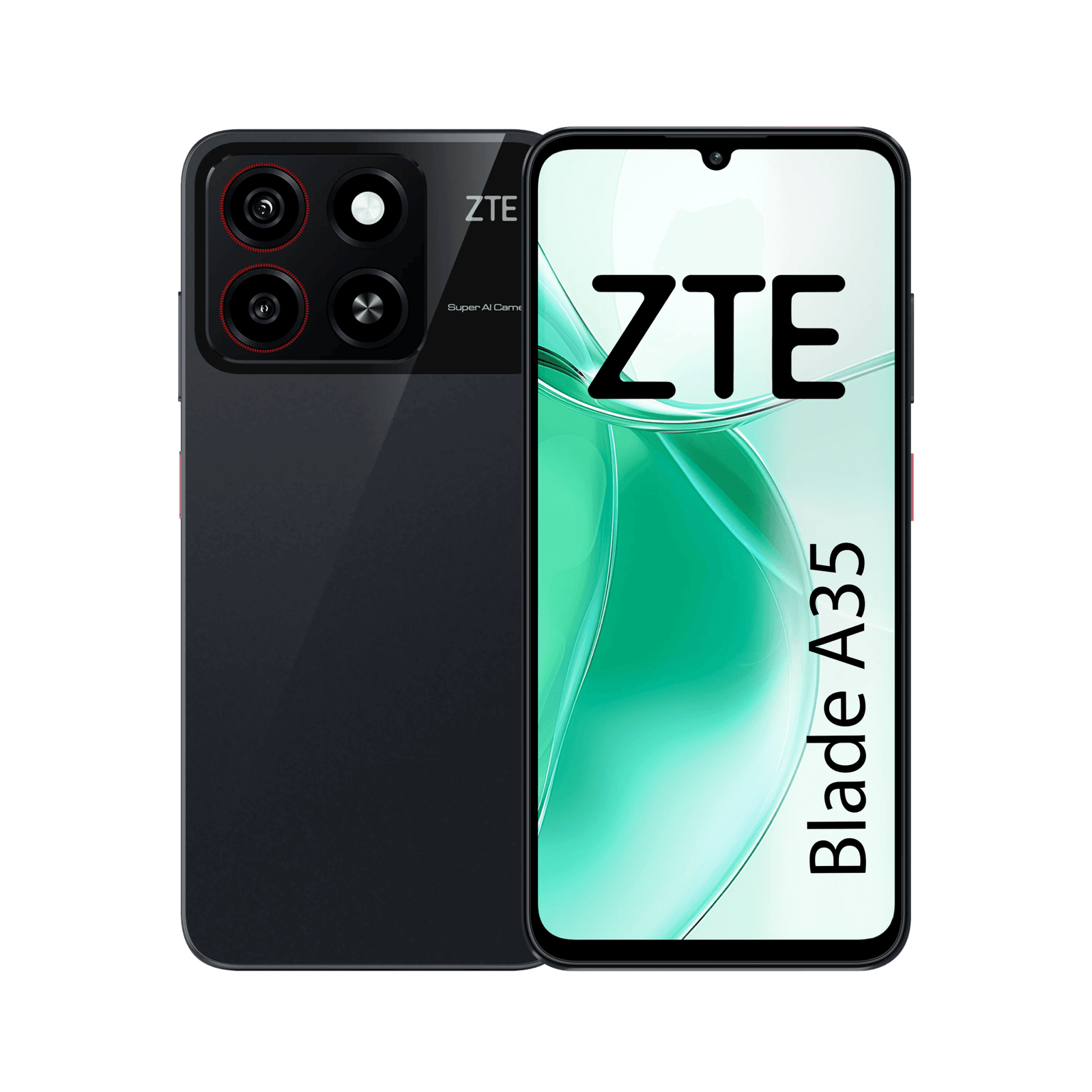 ZTE Blade A35 (4G). 6.75" Android 14. Unisoc SC9863A. Pantalla AMOLED 90Hz. Dual Sim. Batería